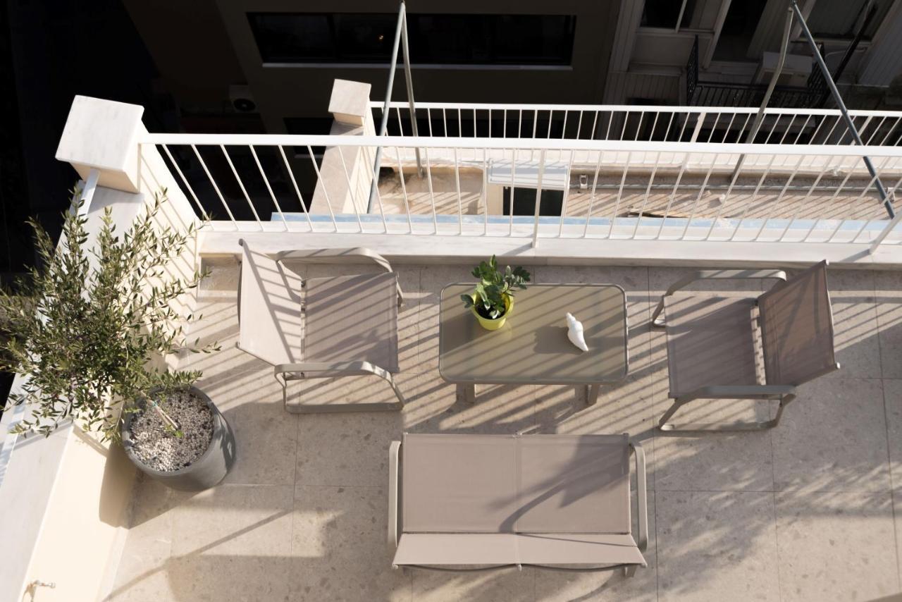 Athens Terrace 360° Apartment Luaran gambar