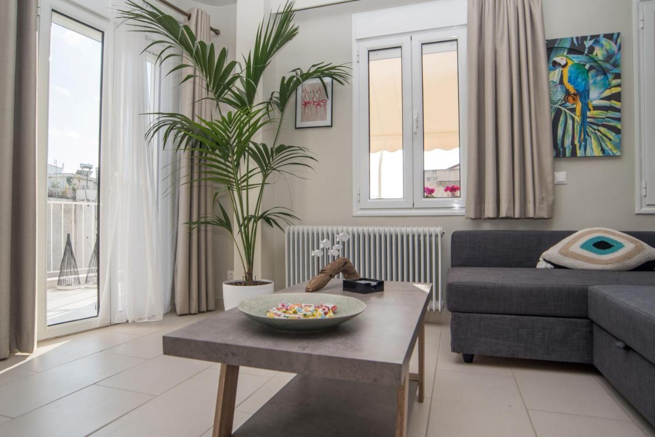 Athens Terrace 360° Apartment Luaran gambar