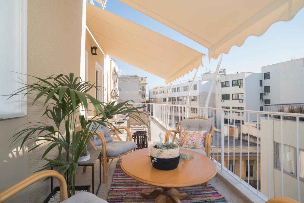 Athens Terrace 360° Apartment Luaran gambar